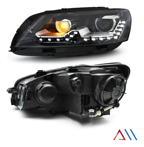 Faros C/lupa, Luz De Dia Led Passat 2012 2013 2014 2015 2016 Foto 9