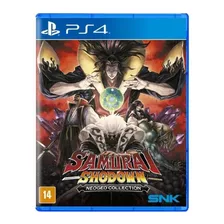 Samurai Shodown Neogeo Collection - Ps4 - Novo - Lacrado