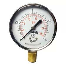 Manómetro 63mm Diam. 0-30psi/0-2kg/cm2 Pem212r3r1 Winters