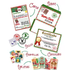 Kit Imprimible Carta Para Santa
