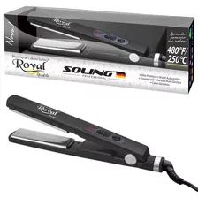 Prancha Para Cabelo Soling Royal Grafite