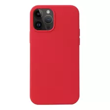 Funda Case De iPhone 13 Pro Max Soft Feeling Antishock Rojo
