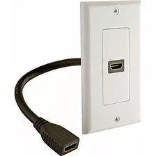 Imbaprice - Hdmi Coleta Placa De Pared Incorporado Ningún Ca