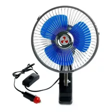 Ventilador De Auto Camioneta Vehiculos 12v Metalico