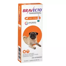 Bravecto Transdermal Antipulgas P/ Cães 4,5 A 10kg - 250mg