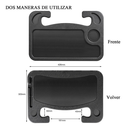 Mesa Multifuncin Bandeja Para Volante De Coche Universal Foto 3