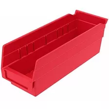 Akro-milipulgadas 30.120 Plástico Nesting Shelf Bin Box, (12