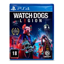 Jogo Watch Dogs Legion - Ps4 E Ps5 - Ubisoft