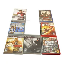 7 Jogos Ps3, Ps2, Pc, Gta, Ufc, Call Of Duty, Originais Leia