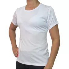 Camiseta Feminina Dry Fit Malha Fria Modelo Fitness