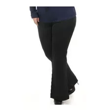 Calça Flare/bailarina Plus Size Suplex Alta Compressão