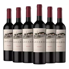 Vino Lagarde Malbec 750 Ml. Caja 6 Botellas