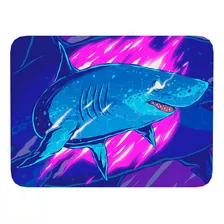 Mouse Pad Tiburón Arte De Animales - 17cm X 21cm D64