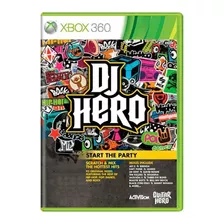 Jogo Dj Hero Xbox 360 Midia Fisica Microsoft Activision