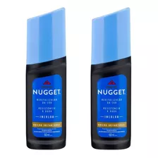 Kit 2 Polidor De Sapato Líquido Incolor Nugget Frasco 60ml