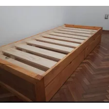 Cama De 1 Plaza Con Marinera O Cajones 