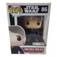 Han Solo Funko Pop Movies #86 Exclusivo Loot Crate Snow Gear