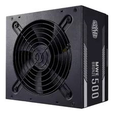 Fuente Cooler Master Mwe 500 Bronze V2 500w 80 Plus Bronze Color Negro