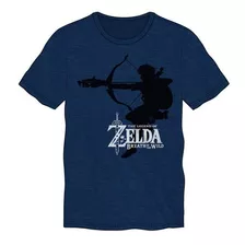 Remera Bioworld The Legend Of Zelda Link Azul Original