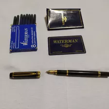 Caneta Tinteiro Waterman Le Man 200 Certificado Manual 