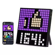 Pixoo 16 - Reloj Digital Pixel Art Con Control De Aplicaci
