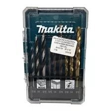 Kit De Brocas Para Metal, Madera Y Concreto Makita D-71984