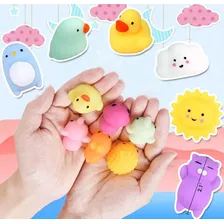 15 Squishy Mochi Animals Random Antiestres Souvenir Piñata