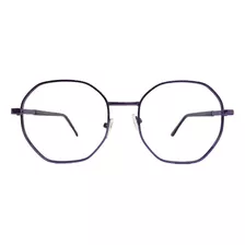 Lentes Hexagonal Vintage Anti Luz Azul, Gaming 