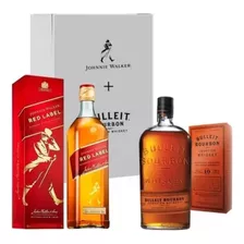 Pack J. Walker Red Label 750cc + Bulleit Bourbon 750cc