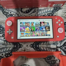 Nintendo Switch Lite + 40 Jogos + Zelda Mario 