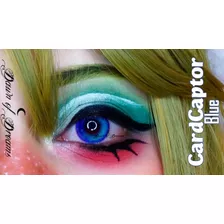 Pupilentes Verde Violeta Azul Amarillo Doble Tono Cardcaptor