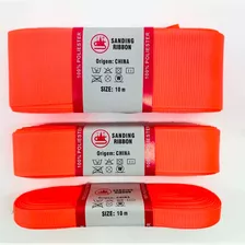 Kit Fita Sanding Cor 231 Laranja Neon - 10 Metros Cada