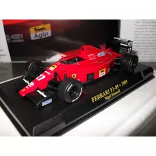 Ferrari F640-nigel Mansell-mundial F1-1989-1/43-altaya