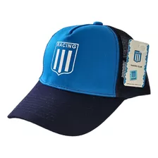 Gorra Racing Club Con Visera Y Red Producto Original