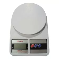 Balança Digital De Cozinha Alta Precisão 10kg Nutrição Dieta Capacidade Máxima 10 Kg Cor Branco