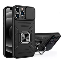 Funda Para Xiaomi Redmi Note 10 Pro 4g Robot Negro Con Aro