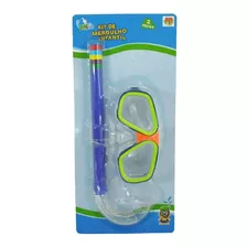 Kit Para Mergulho Infantil Snorkel Cor Sortida Dm Toys 5478