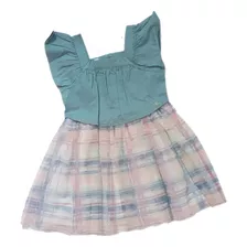 Vestido Infantil Calvin Klein Original Roupa De Menina Verão