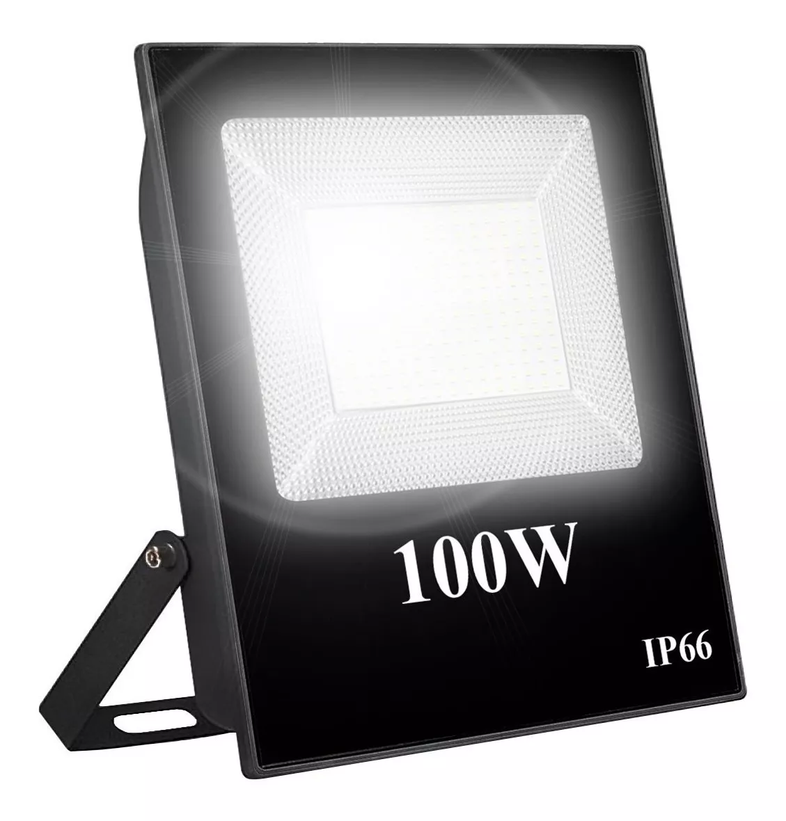 Reflector Led Libercam Libref-100w/rflec-39 100w Con Luz Blanco Frío Y Carcasa Negro 220v