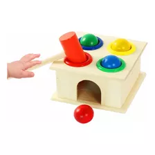 Brinquedo Montessori Casa Bate-bola Infantil