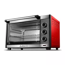 Horno Eléctrico Ultracomb 55l Rojo Uc-55cn Color Rojo/negro