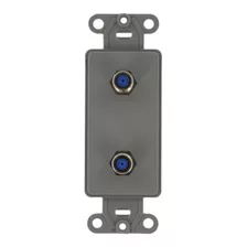 Leviton 40682-gy Catv Video Decora Insert