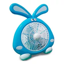 Mini Ventilador De Mesa Escritorio Diseños Infantil Conejo