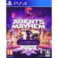 Agents Of Mayhem - Ps4 Nuevo Y Sellado