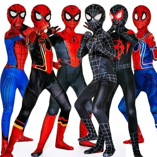 Spiderman Difraz Niño Spiderman Lejos De Casa Super Heroes