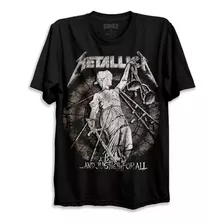 Camiseta Bomber Classic Metallica And The Justice For All