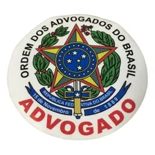 Adesivo Advogado Redondo Para Vidro Do Carro Interno 