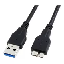 Cable Usb 3.0 A Micro B Disco Duro Externo Reforzado 