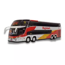 Miniatura Ônibus Auto Viação Regional New G7 Dd - 30cm