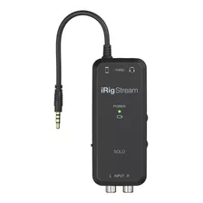 Interface De Áudio Ik Multimedia Irig Stream Solo Streaming